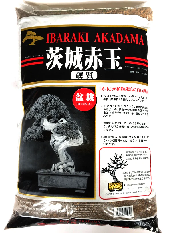 Bonsai akadama 14 liter (standaard korrelgrootte)