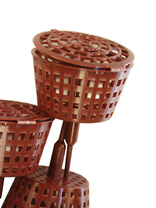 Bonsai mestkorfjes op een pin met deksel 4.8cm - (L, 10 stuks) - Image 2