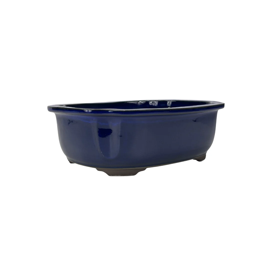 Bonsai pot blauw mokko 25cm - Image 2