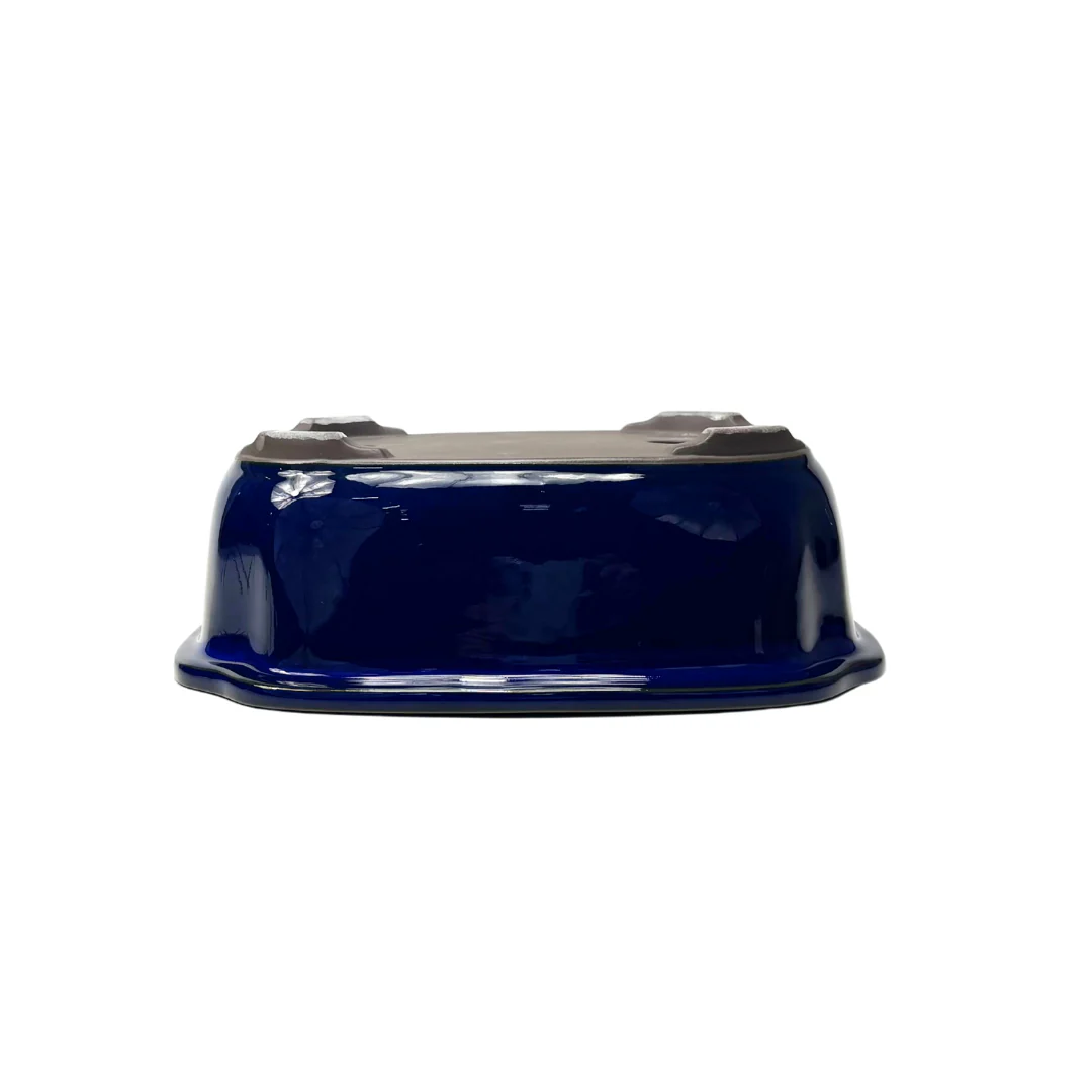Bonsai pot blauw mokko 25cm - Image 6