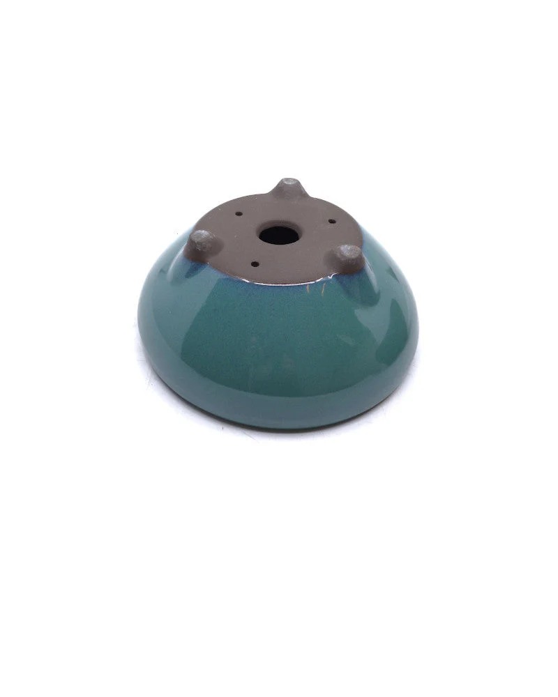 Bonsai pot groen rond 16cm - Image 2