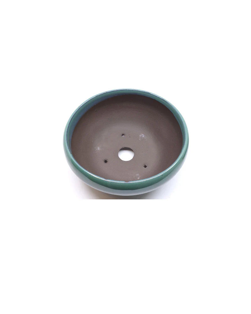 Bonsai pot groen rond 16cm - Image 3