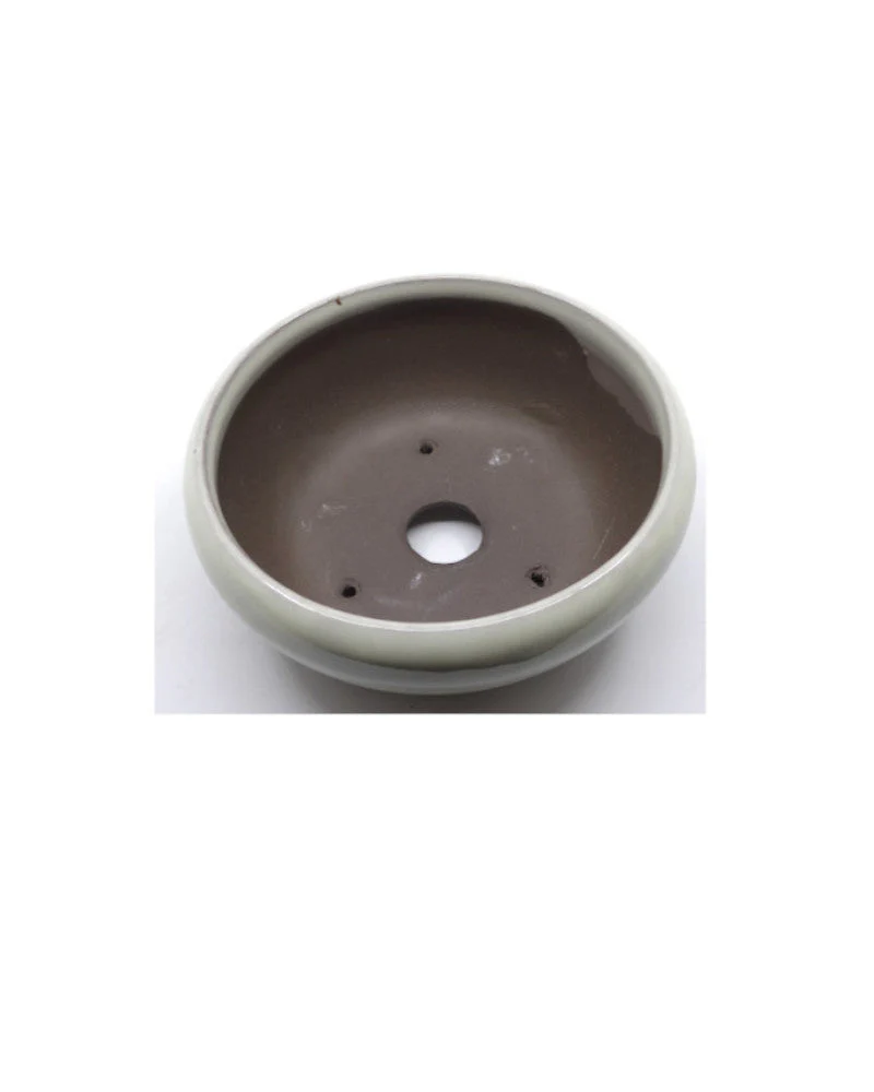 Bonsai pot creme rond 19cm - Image 3
