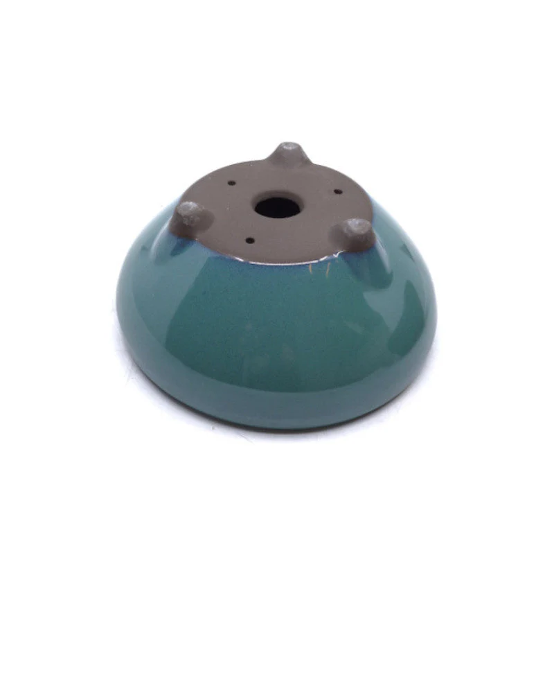 Bonsai pot groen rond 19cm - Image 2