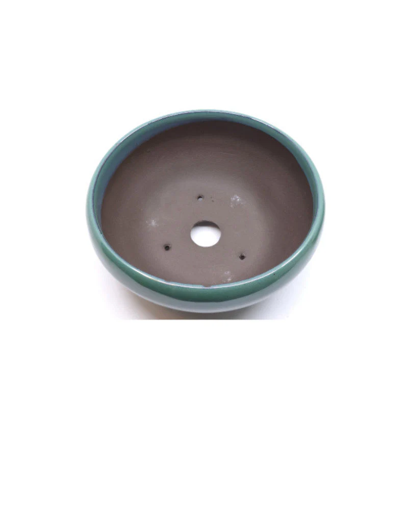 Bonsai pot groen rond 19cm - Image 3
