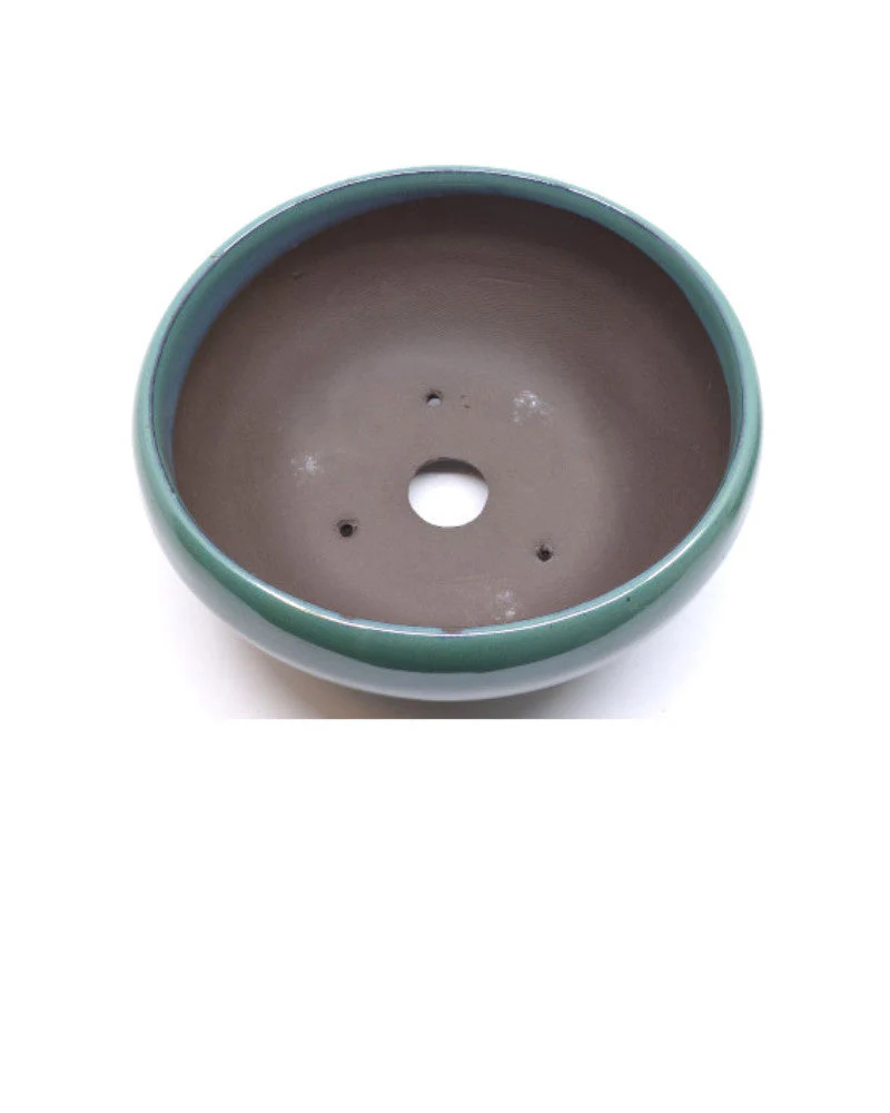 Bonsai pot groen rond 24cm - Image 3