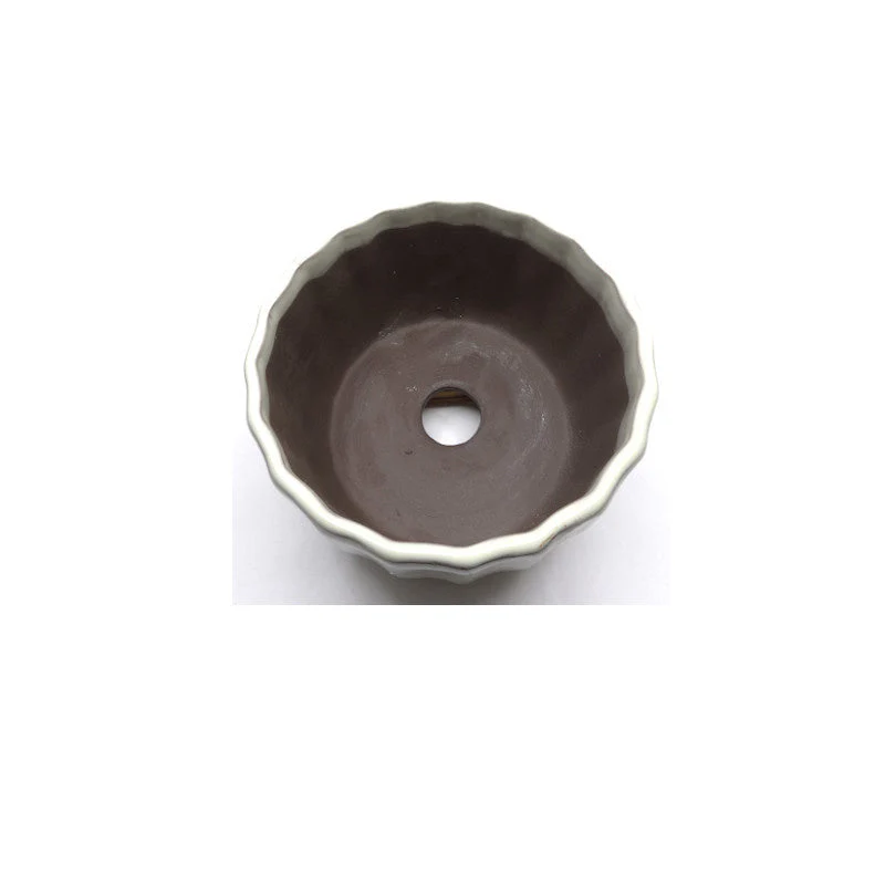Bonsai pot crème chrysanten 12cm - Image 3