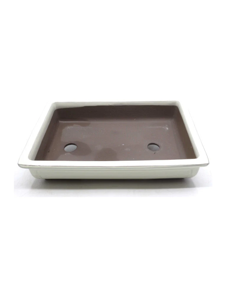 Bonsai pot creme rechthoekig 40cm - Image 3