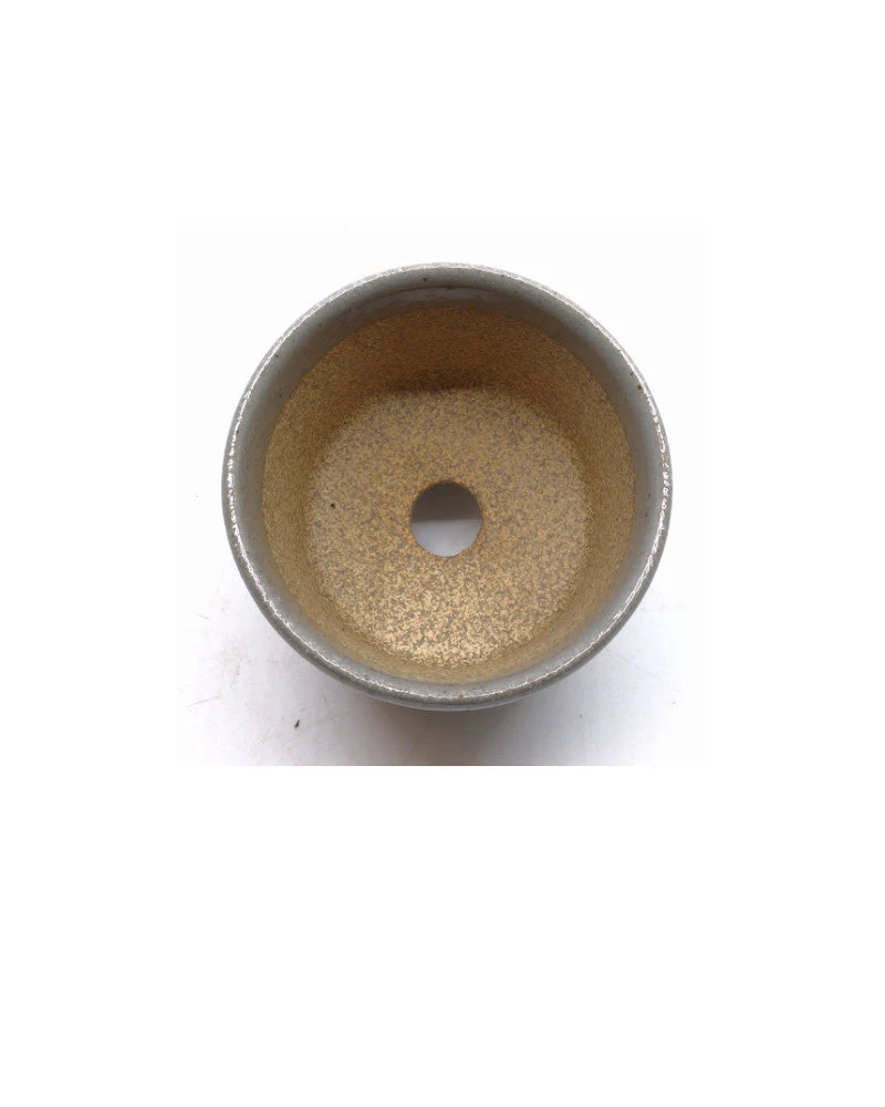 Shohin Bonsai pot handgeschilderd druiven rond 9cm - Image 5