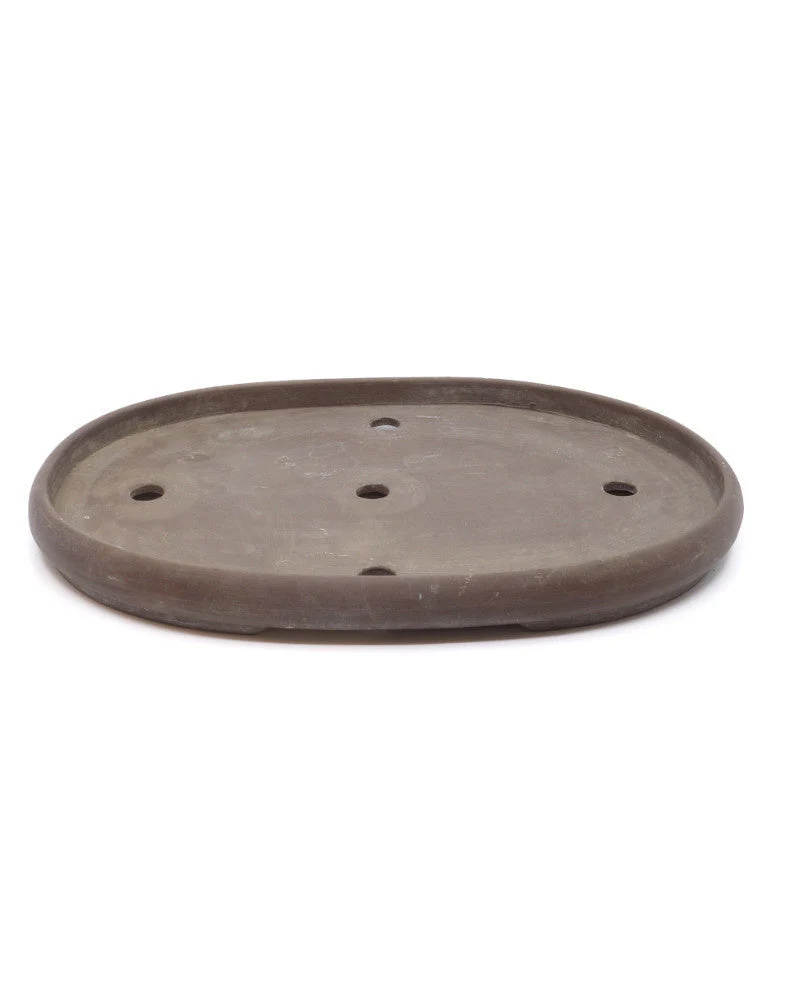 Bonsai pot ongeglazuurd ovaal 34cm - Image 2