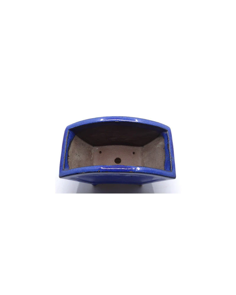 Bonsai pot blauw fan 15cm - Image 2