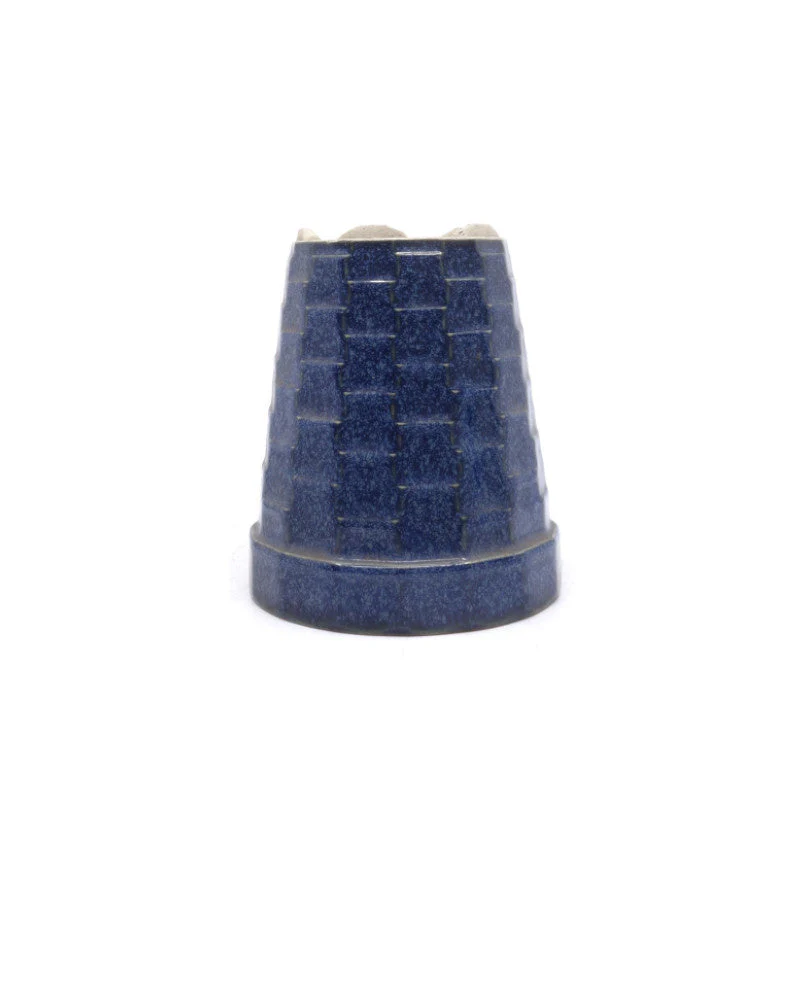 Bonsai pot cascade blauw rond 12cm, hoogte 15cm - Image 2