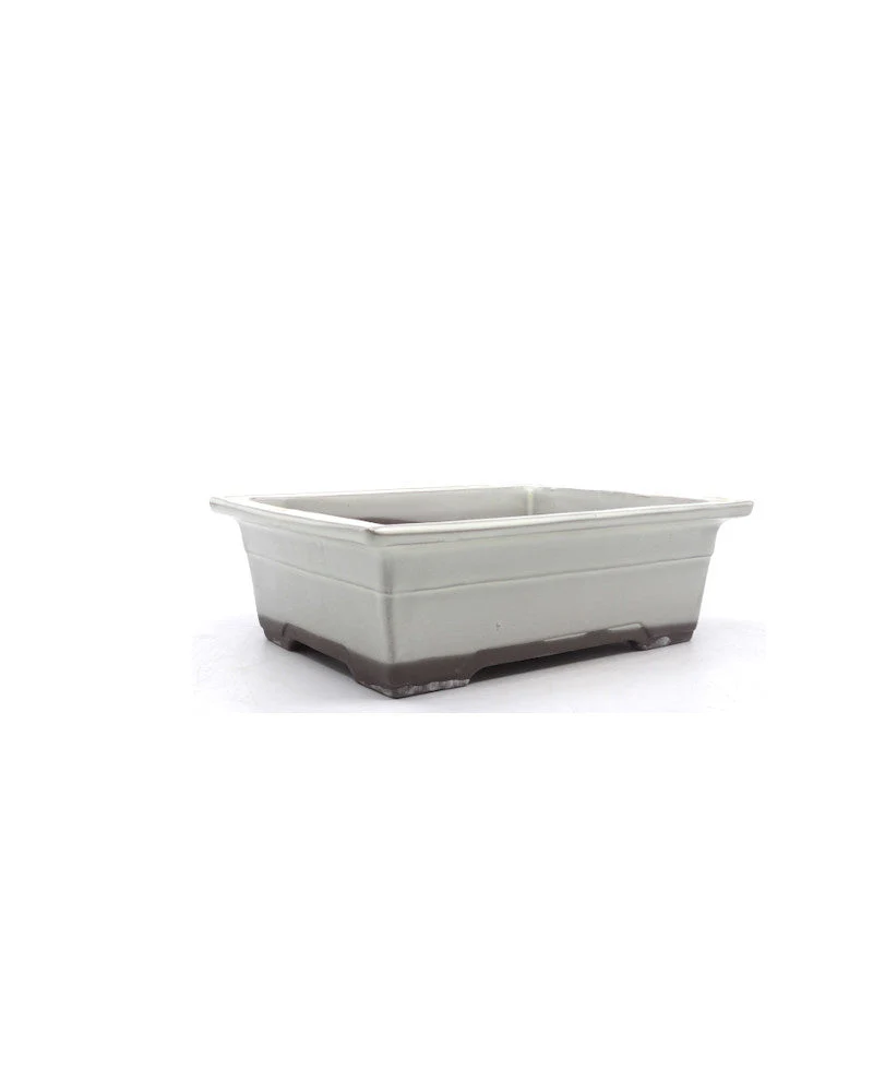 Bonsai pot creme rechthoekig 18cm - Image 3