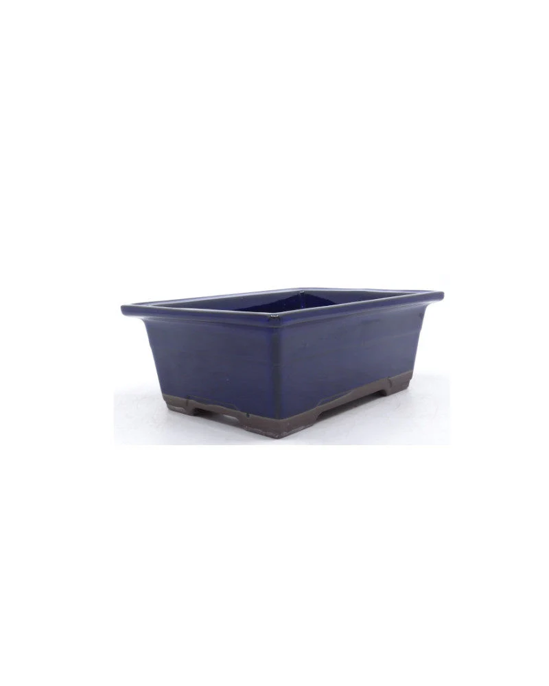Bonsai pot blauwe rechthoekige 22cm - Image 2