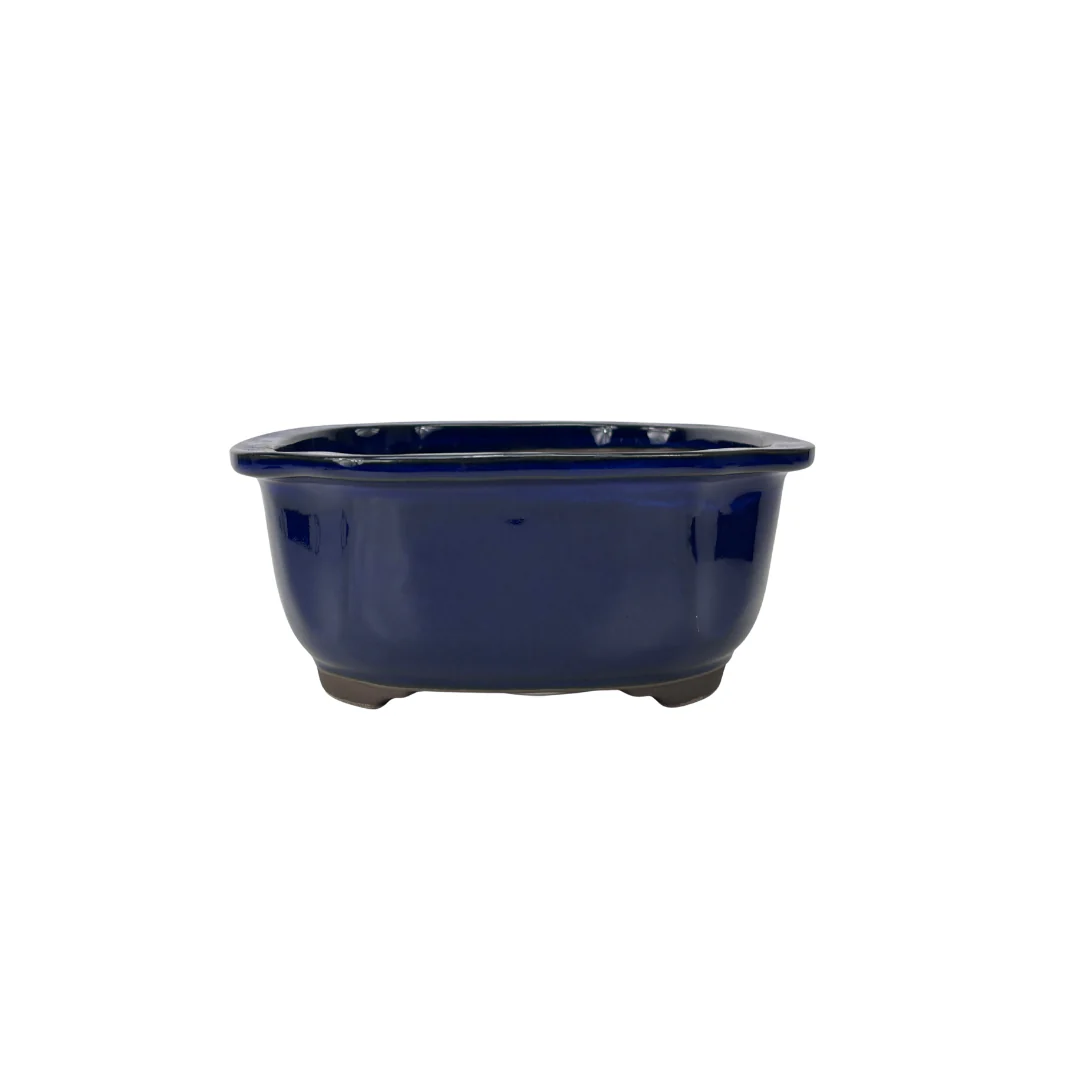 Bonsai pot blauw mokko 28cm - Image 3