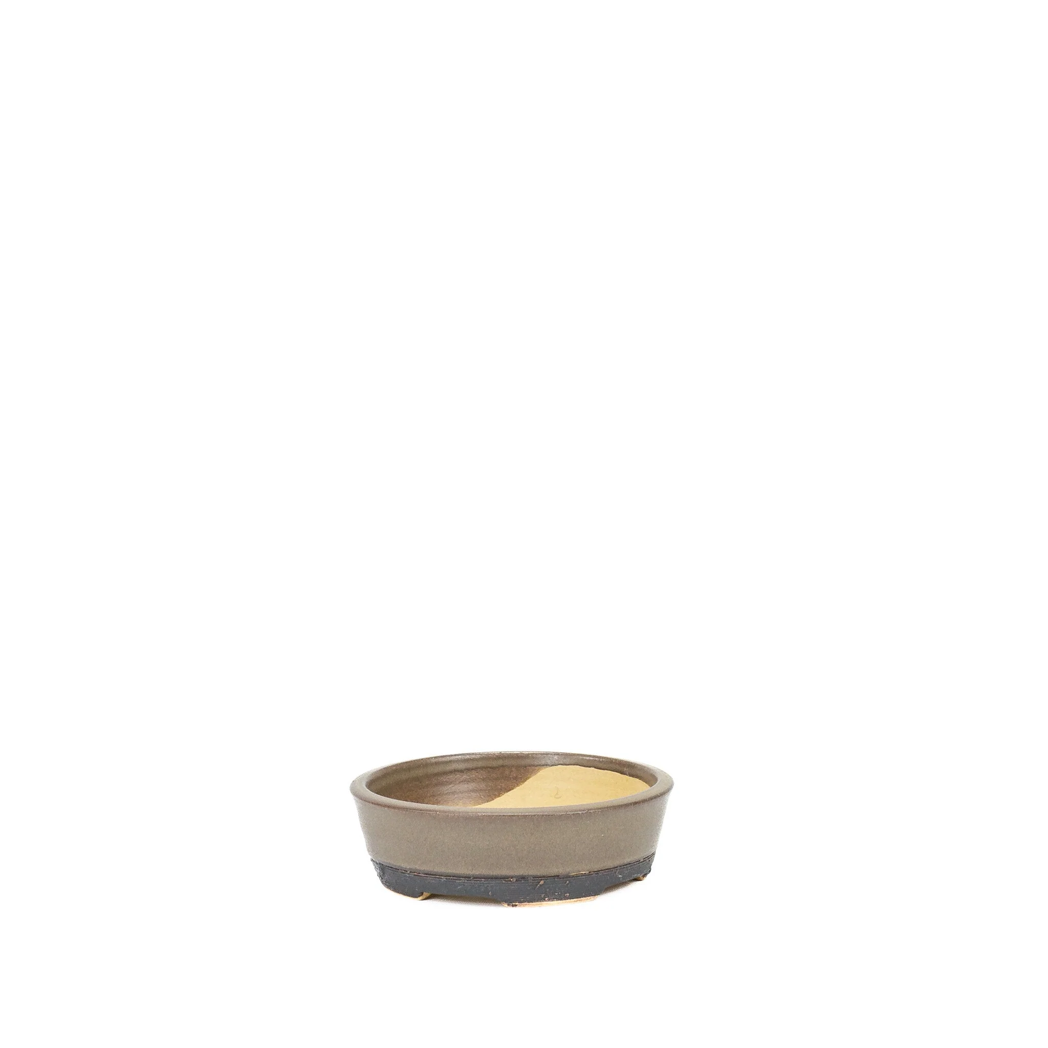 Bonsai pot bruin mat rond 11.3cm - Image 2