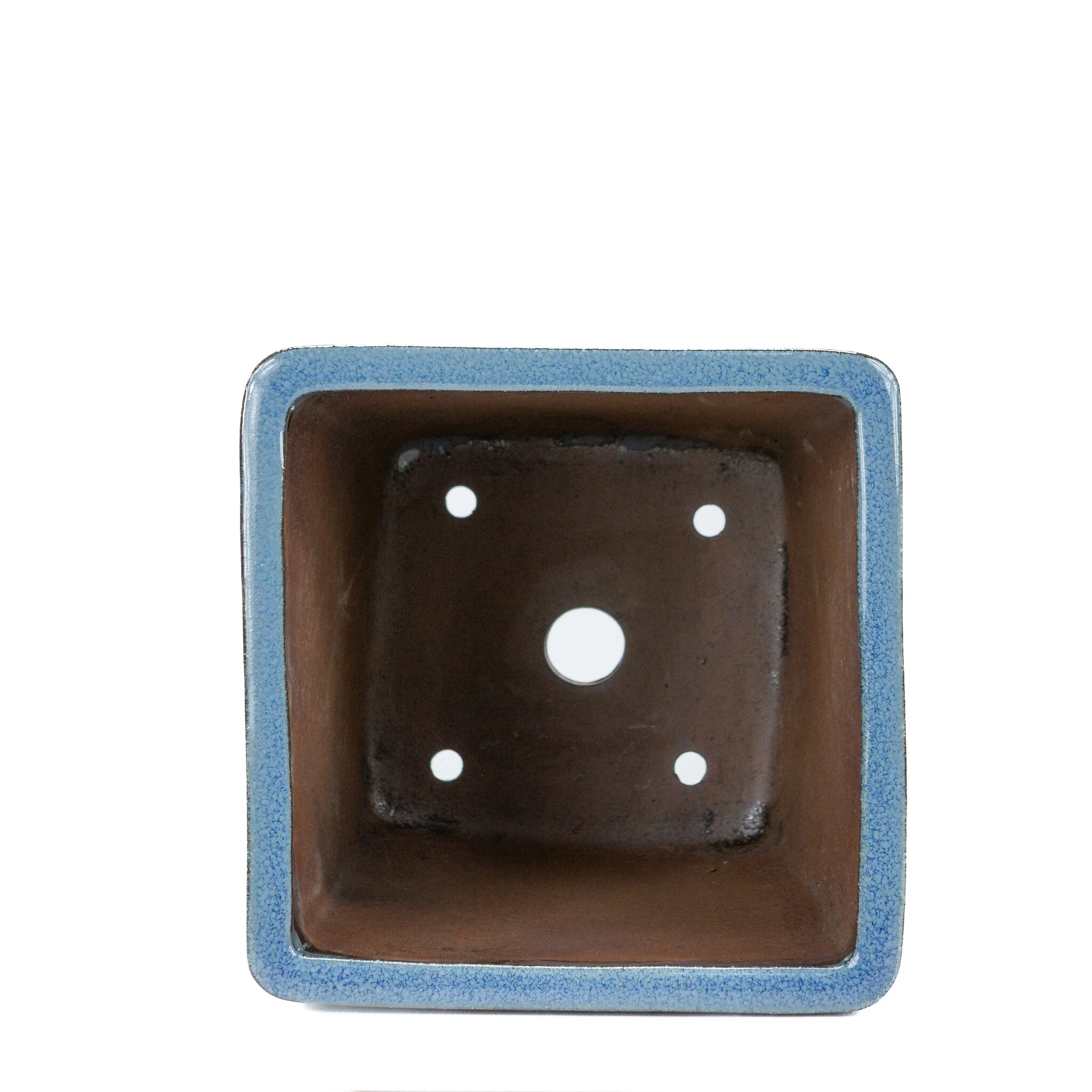 Bonsai pot cascade blauw beige vierkant 25cm, hoogte 30cm - Image 4