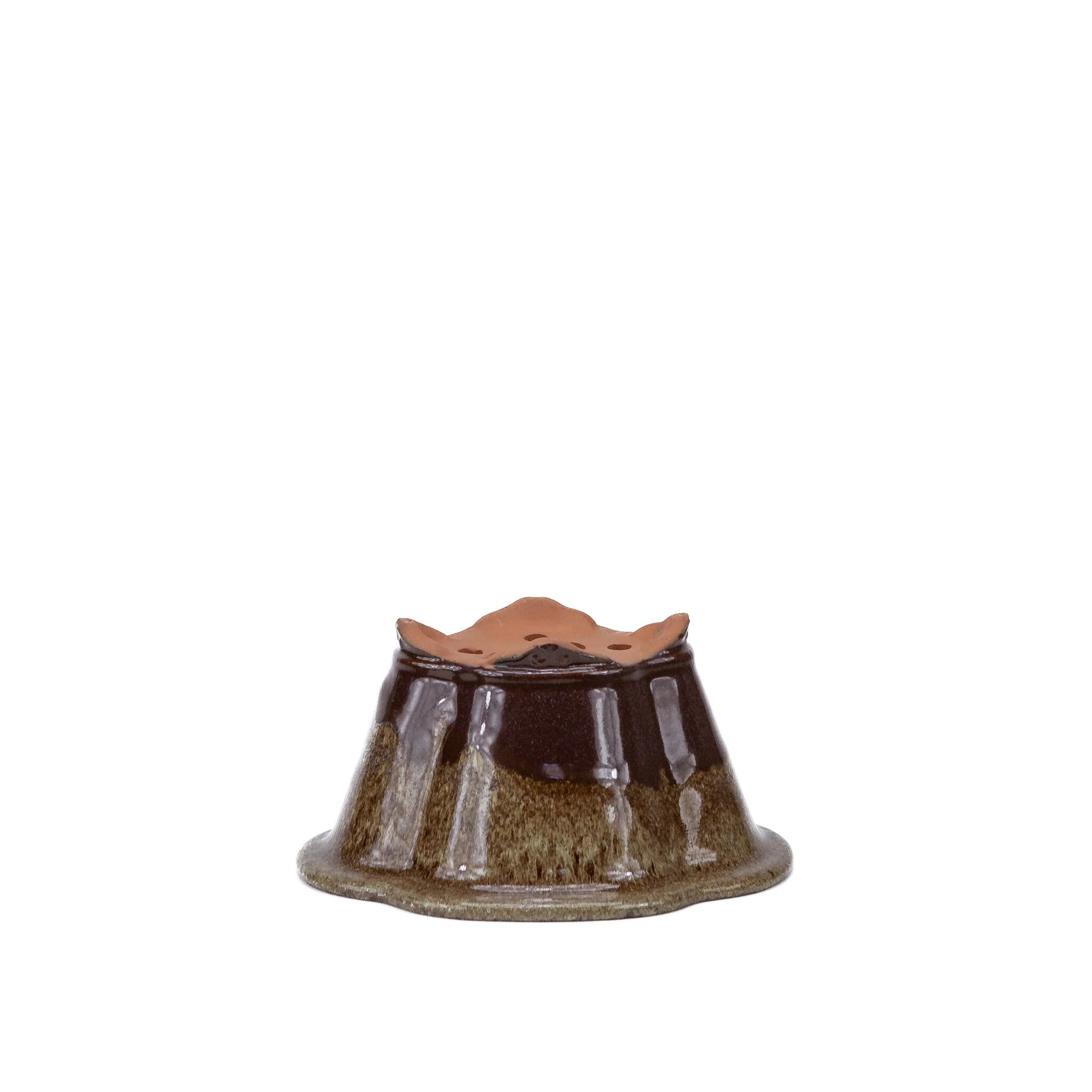 Bonsai pot chrysanten bruin beige 15.5cm - Image 5