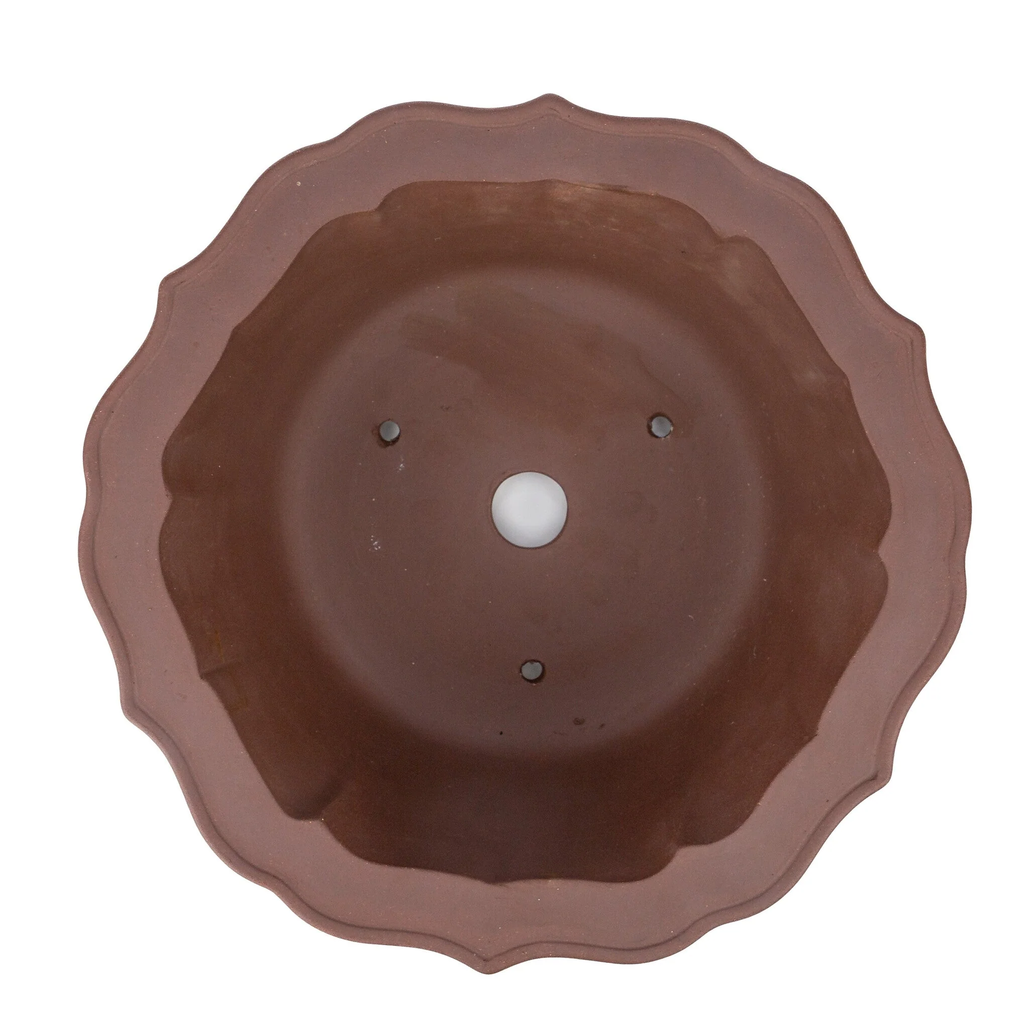 Bonsai pot ongeglazuurd chrysanten rond 36cm - Image 4