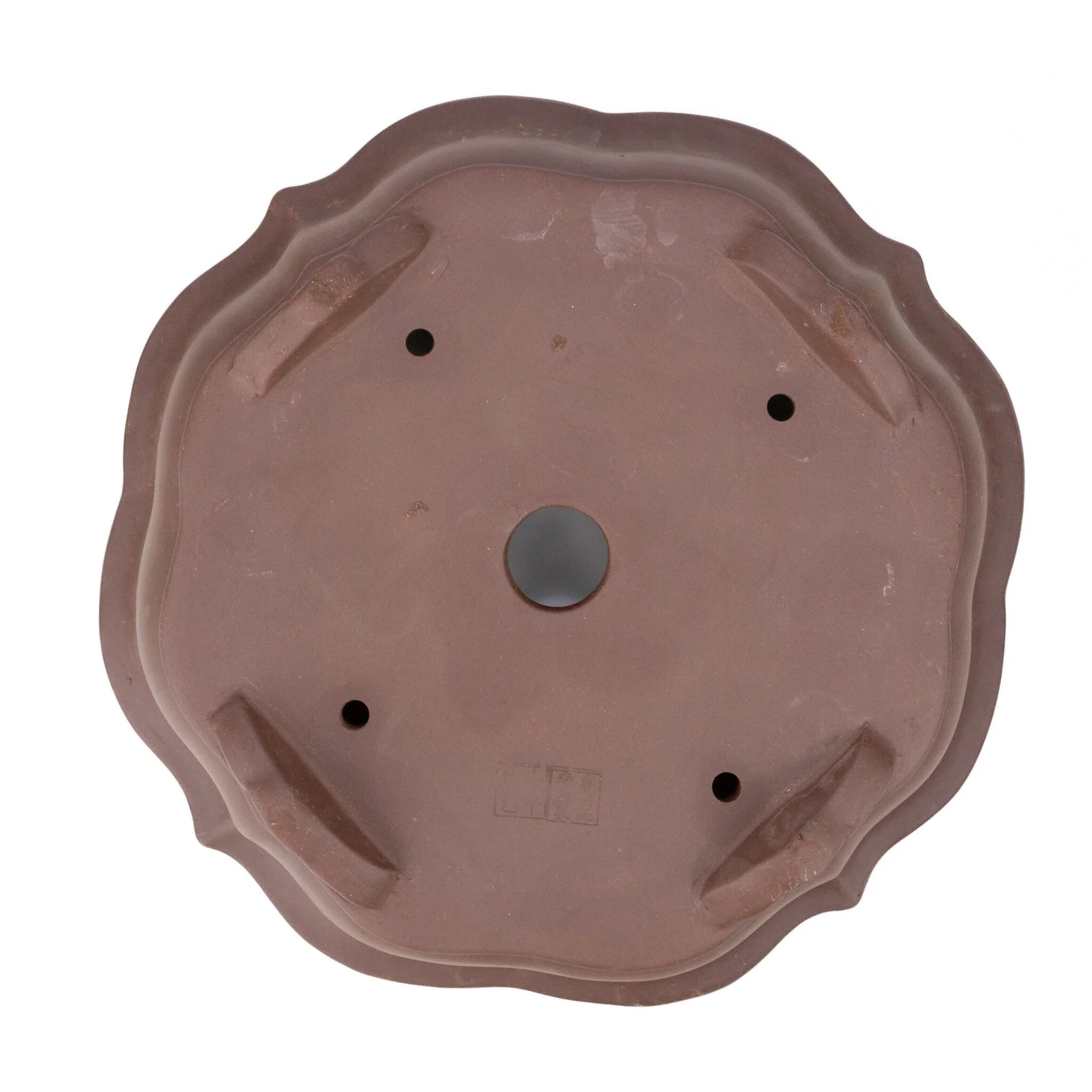 Bonsai pot ongeglazuurd chrysanten rond 36cm - Image 5