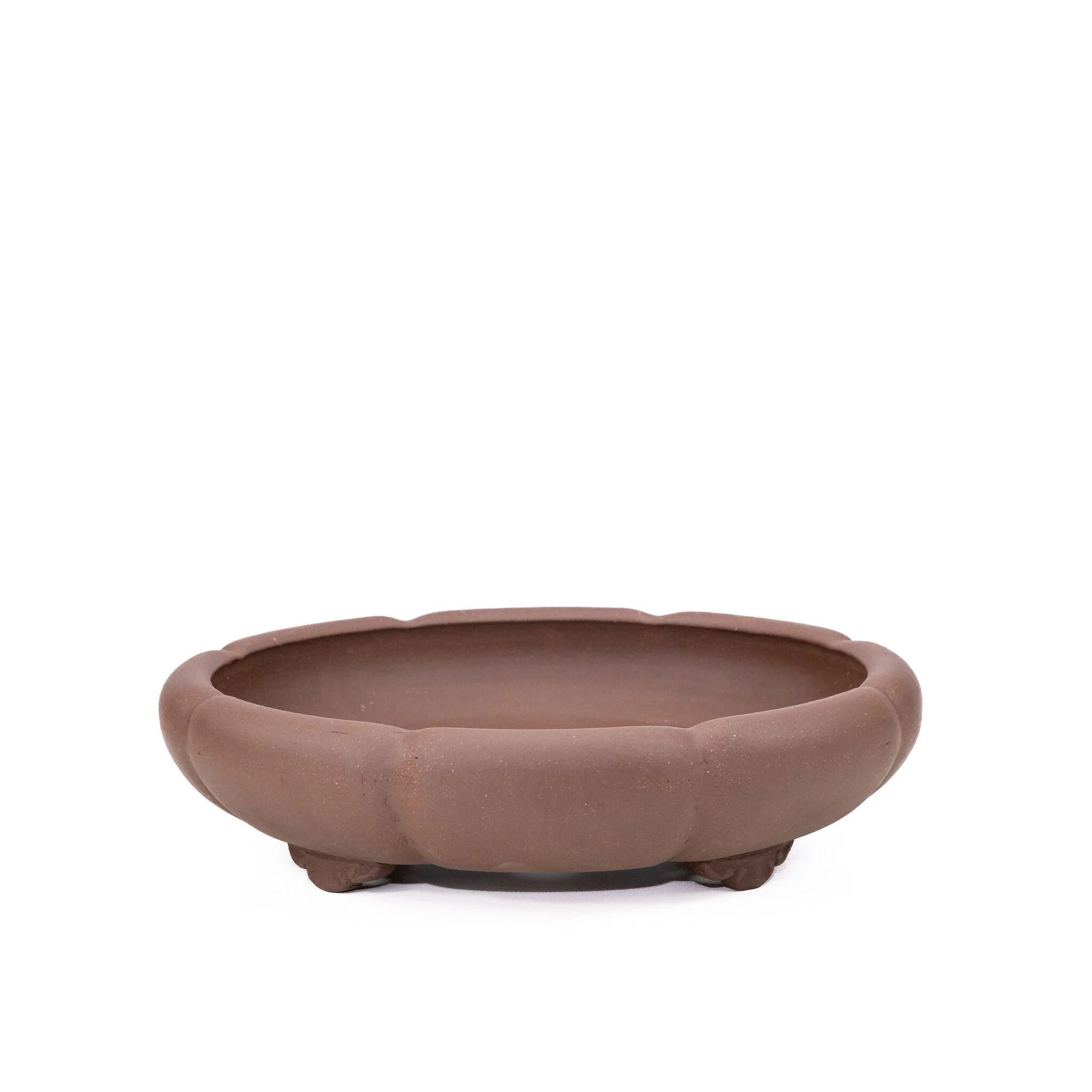 Bonsai pot ongeglazuurd chrysanten rond 30cm - Image 2