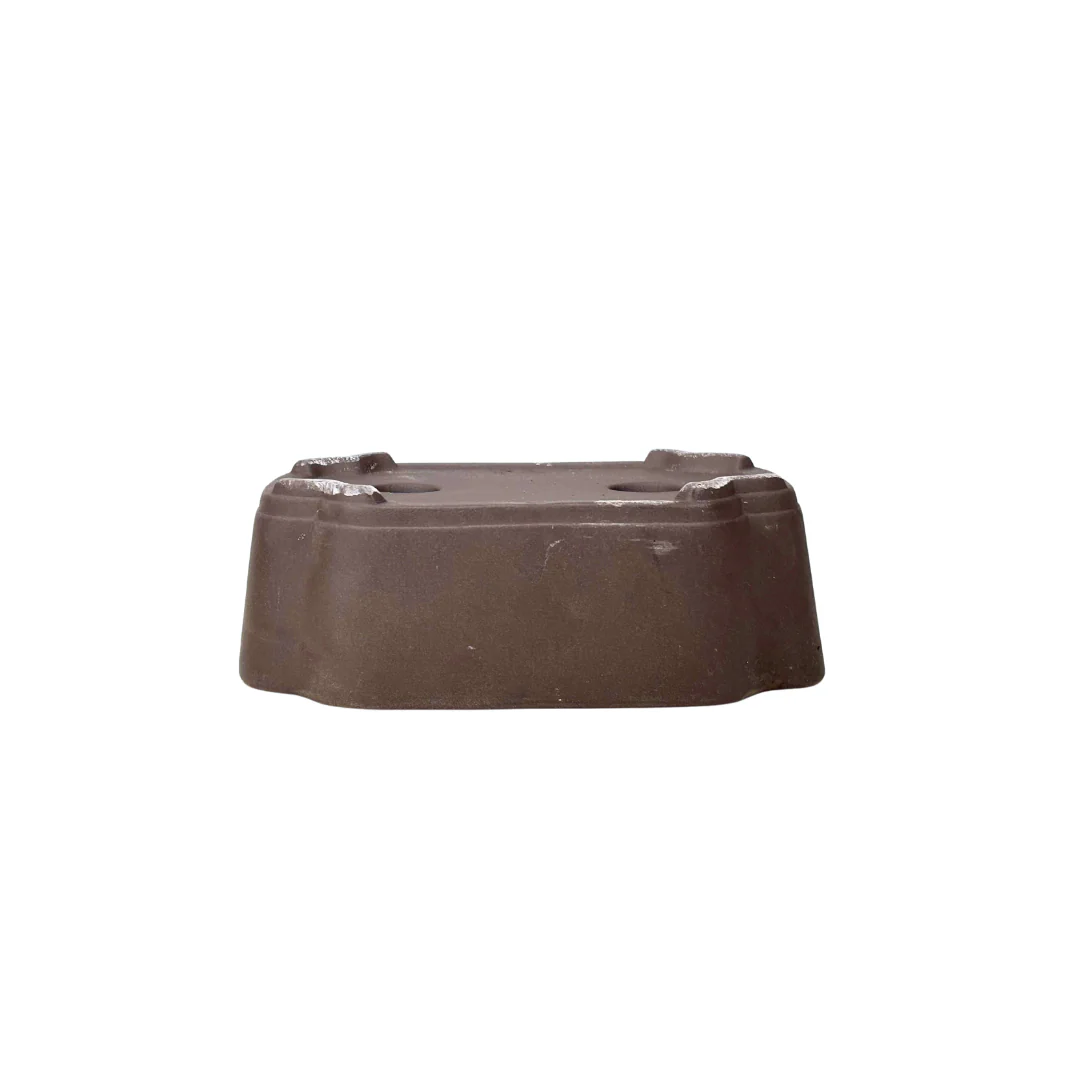 Bonsai pot ongeglazuurd mokko 18cm - Image 4