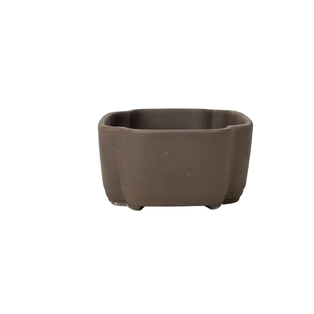 Bonsai pot ongeglazuurd mokko 21cm - Image 3