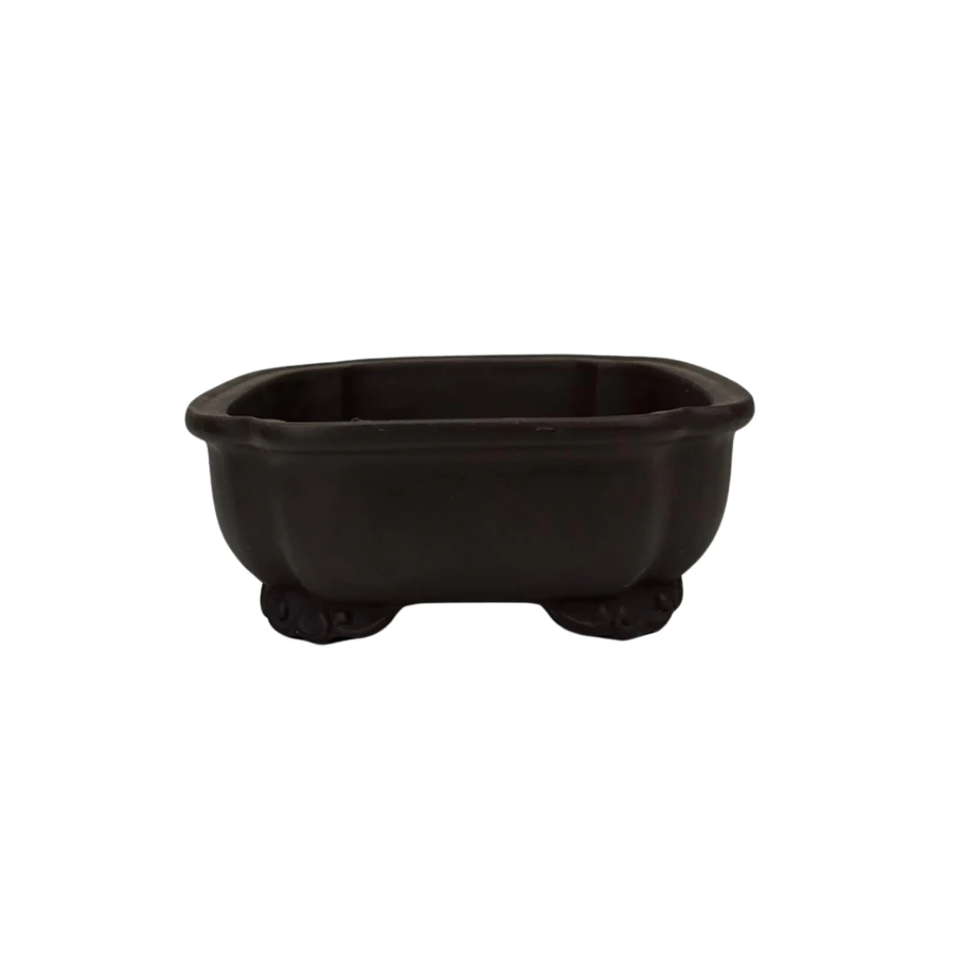 Bonsai pot ongeglazuurd mokko 23cm - Image 3