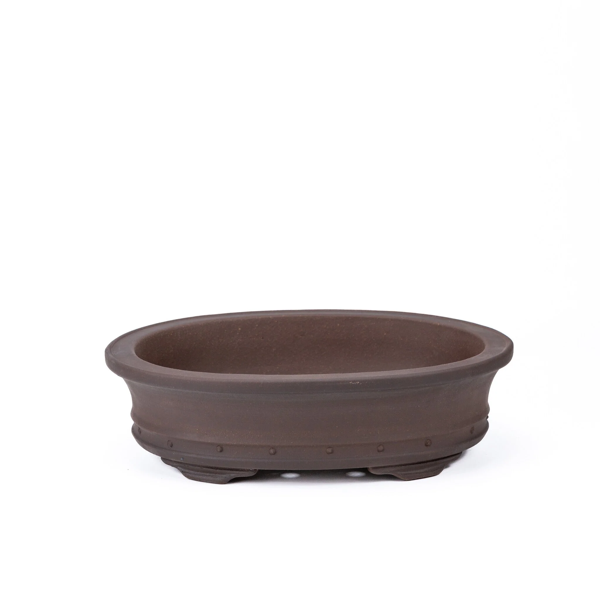 Bonsai pot ongeglazuurd ovaal 35cm - Image 2