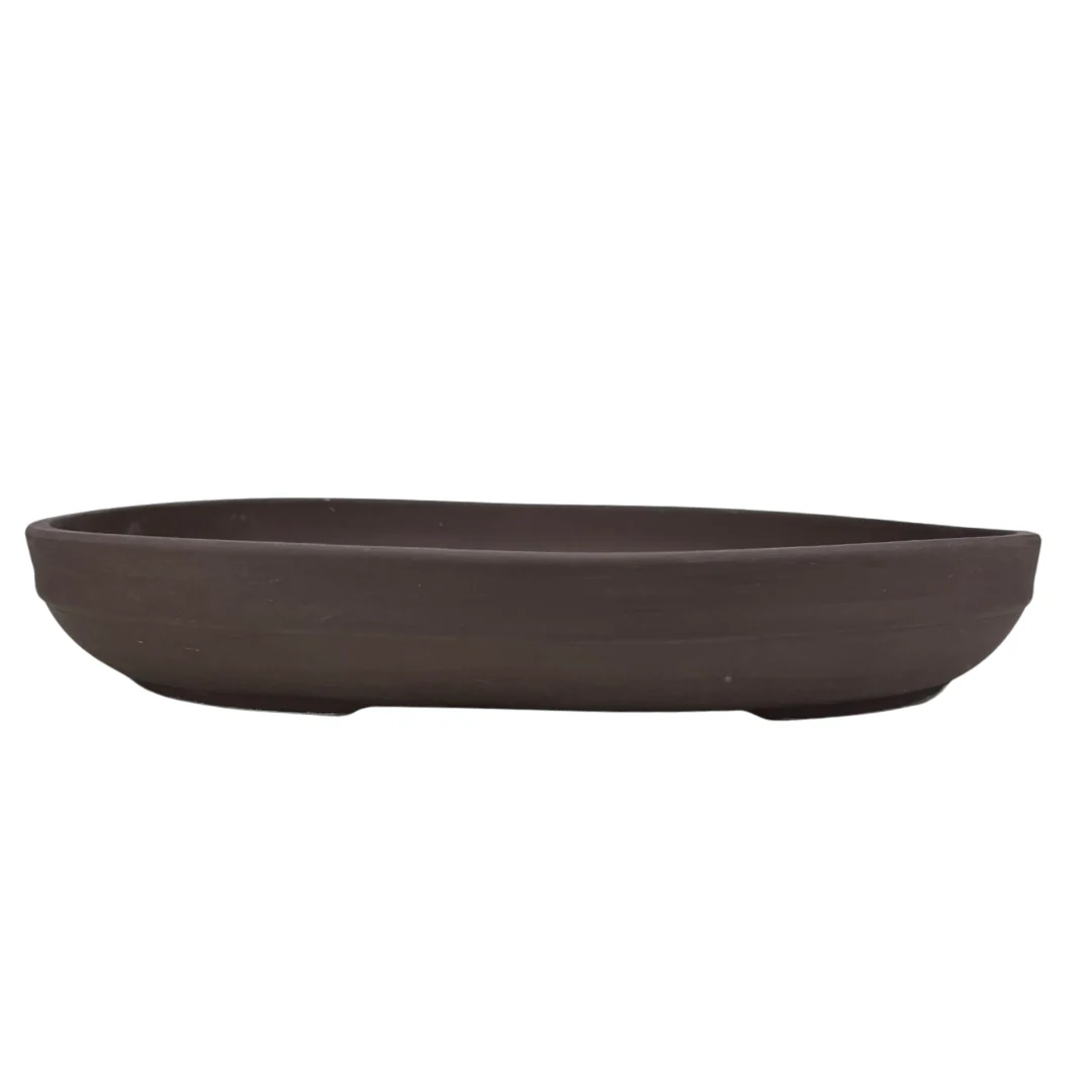 Bonsai pot ongeglazuurd ovaal 47cm