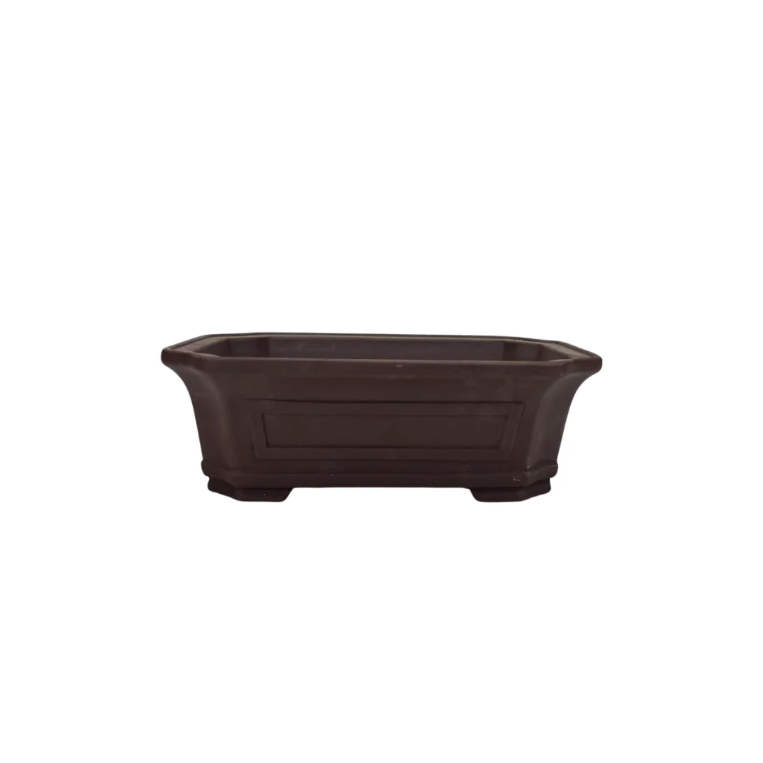 Bonsai pot ongeglazuurd rechthoek 23cm