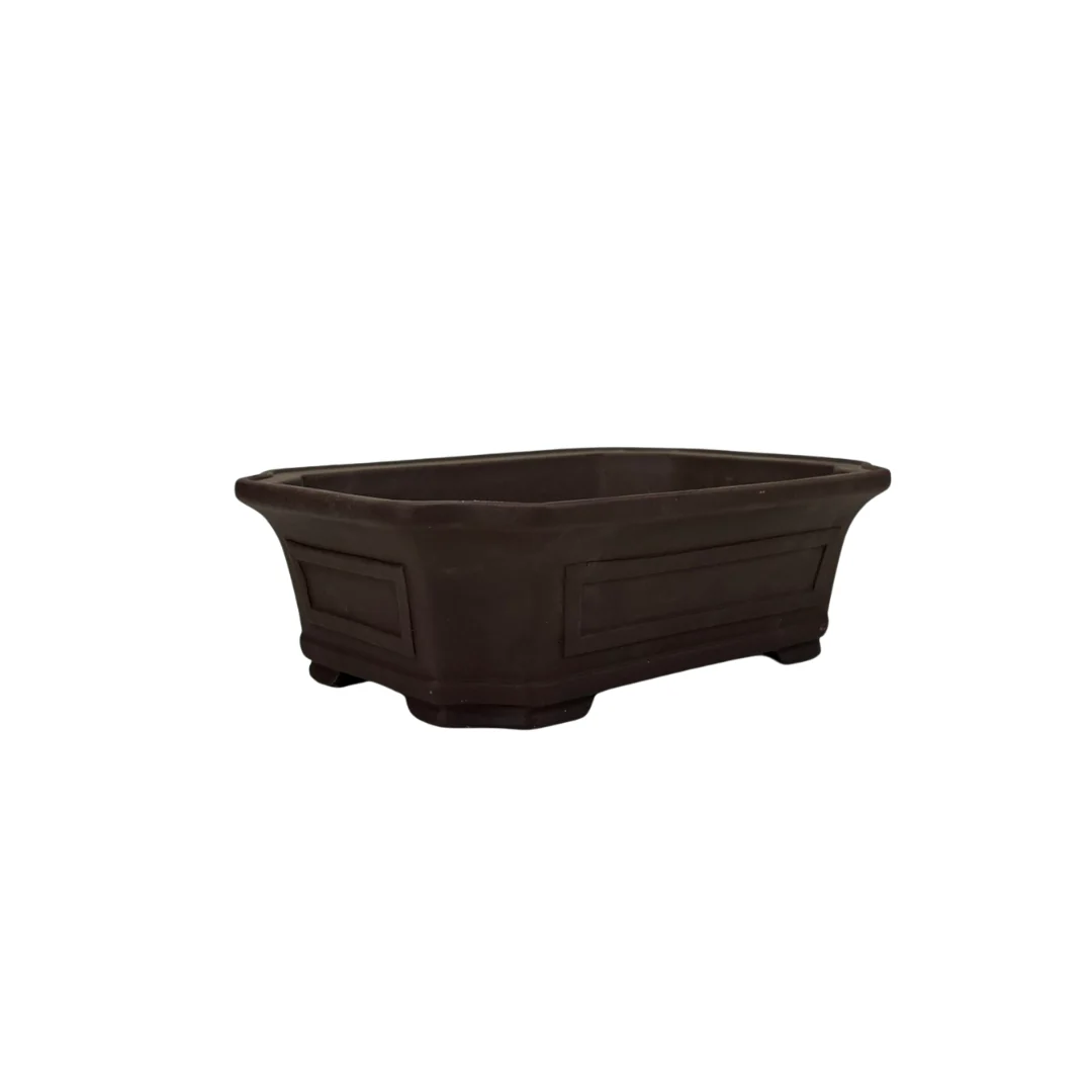 Bonsai pot ongeglazuurd rechthoek 23cm - Image 2