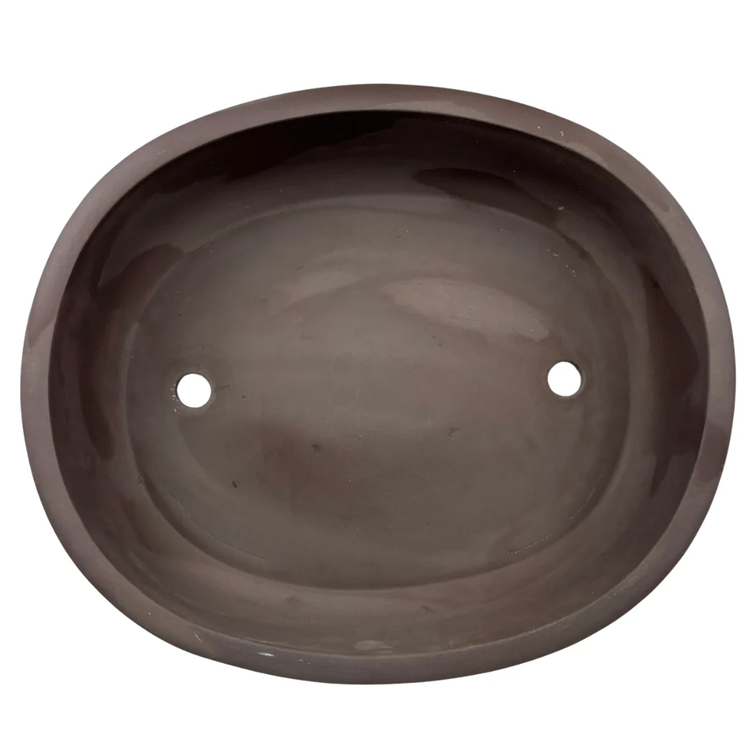 Bonsai pot - ovaal, ongeglazuurd (38cm breed) - Image 5
