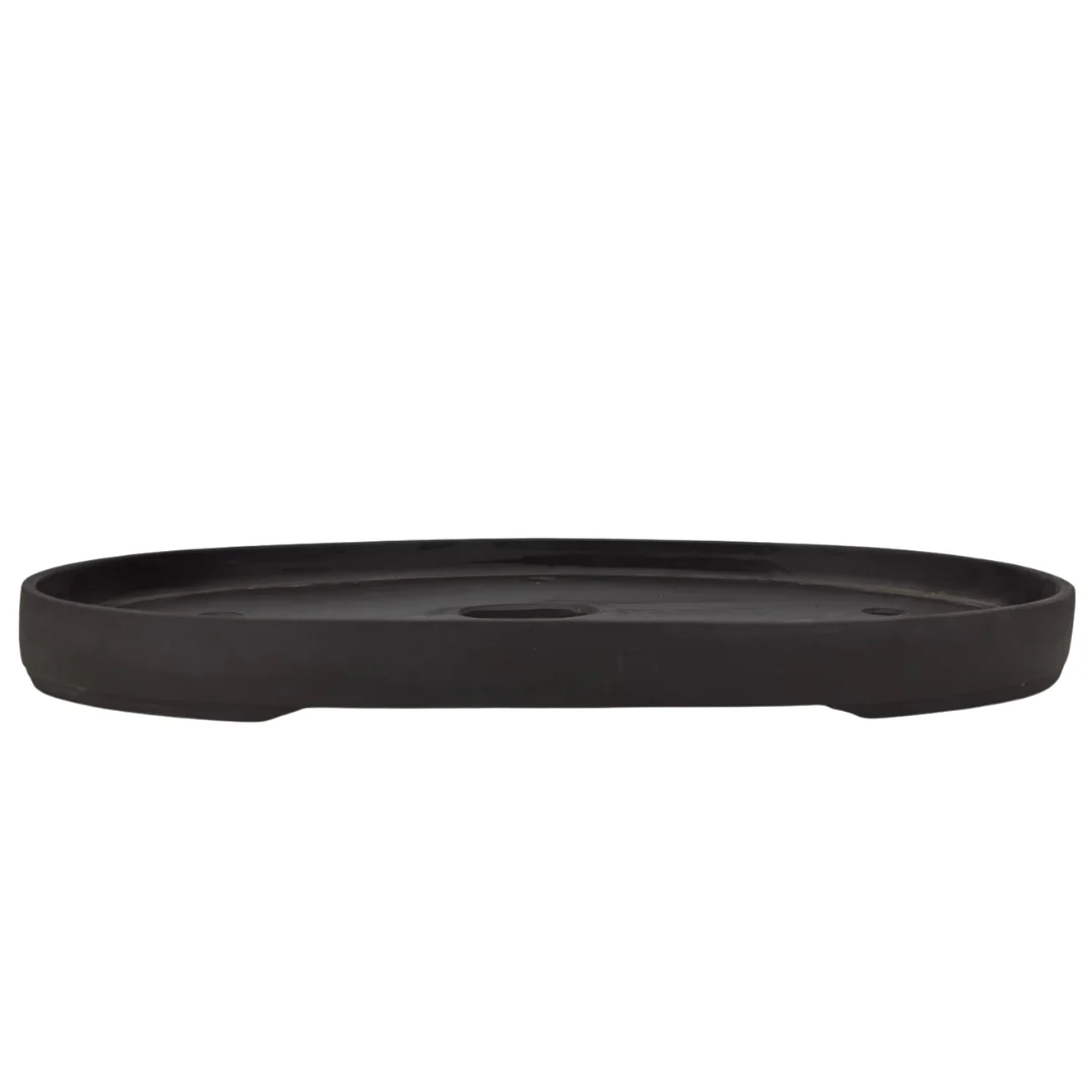 Bonsai pot - ovaal, ongeglazuurd (48cm breed)