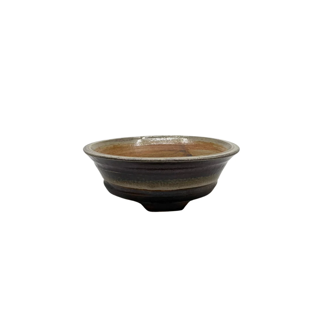 Bonsai pot oxblood René Lecocq 14cm - Image 2