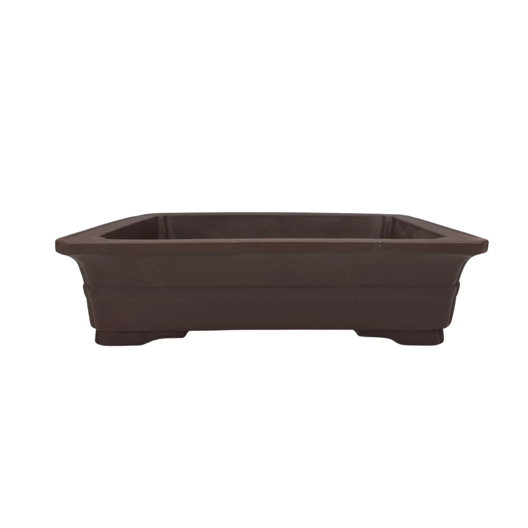 Bonsai pot - rechthoekig, ongeglazuurd (35cm breed)