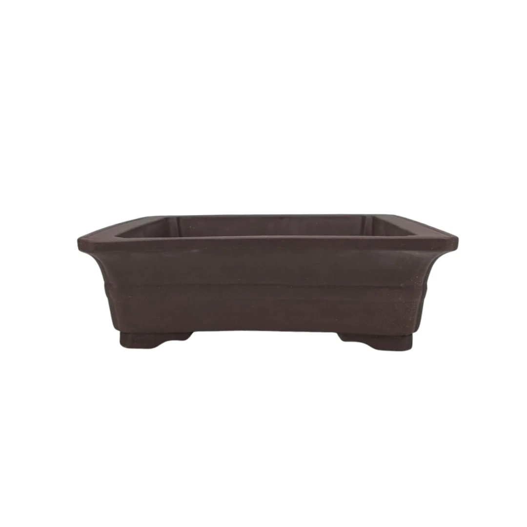 Bonsai pot - rechthoekig, ongeglazuurd (35cm breed) - Image 2