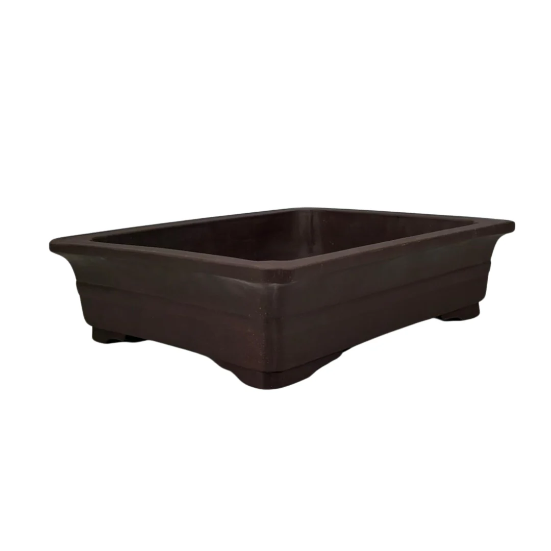 Bonsai pot - rechthoekig, ongeglazuurd (35cm breed) - Image 3