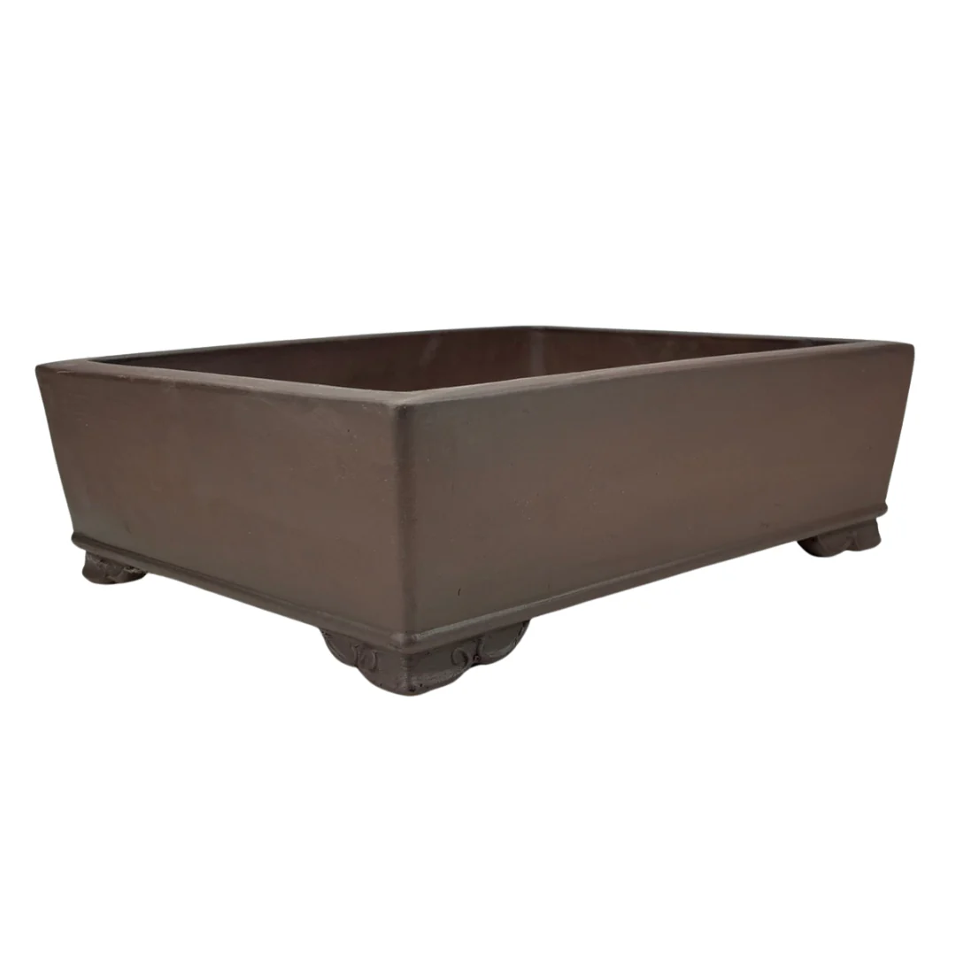 Bonsai pot - rechthoekig, ongeglazuurd (43cm breed) - Image 2