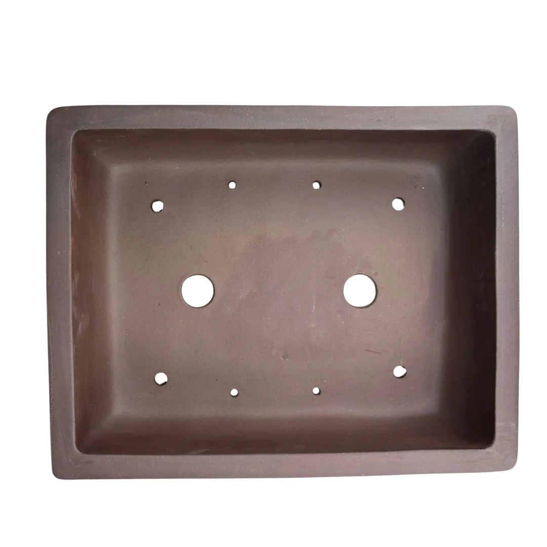 Bonsai pot - rechthoekig, ongeglazuurd (43cm breed) - Image 5