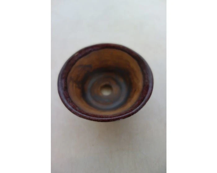 Shohin bonsai pot 'Rene Lecocq' rood rond 9cm - Image 2