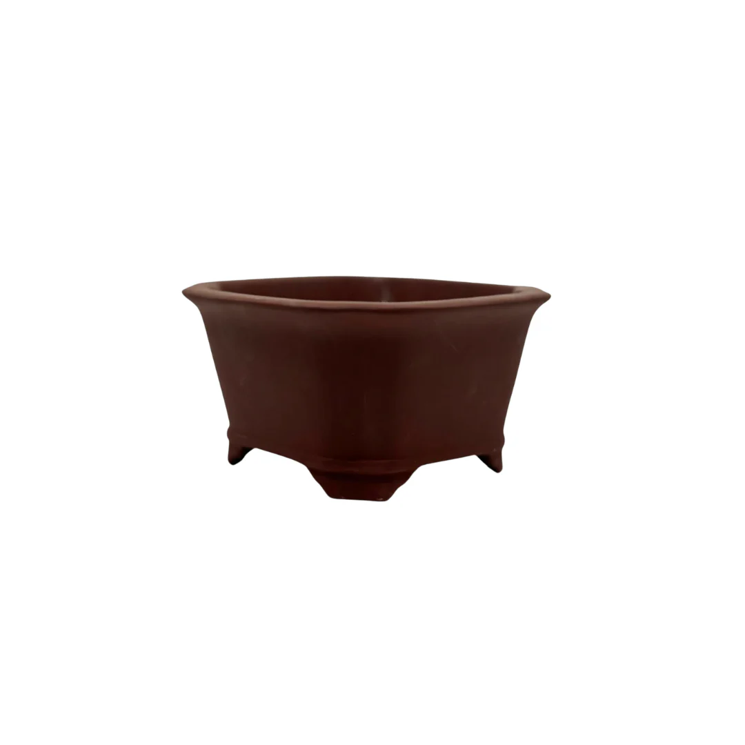 Bonsai pot - vierkant, ongeglazuurd (13cm breed) - Image 2