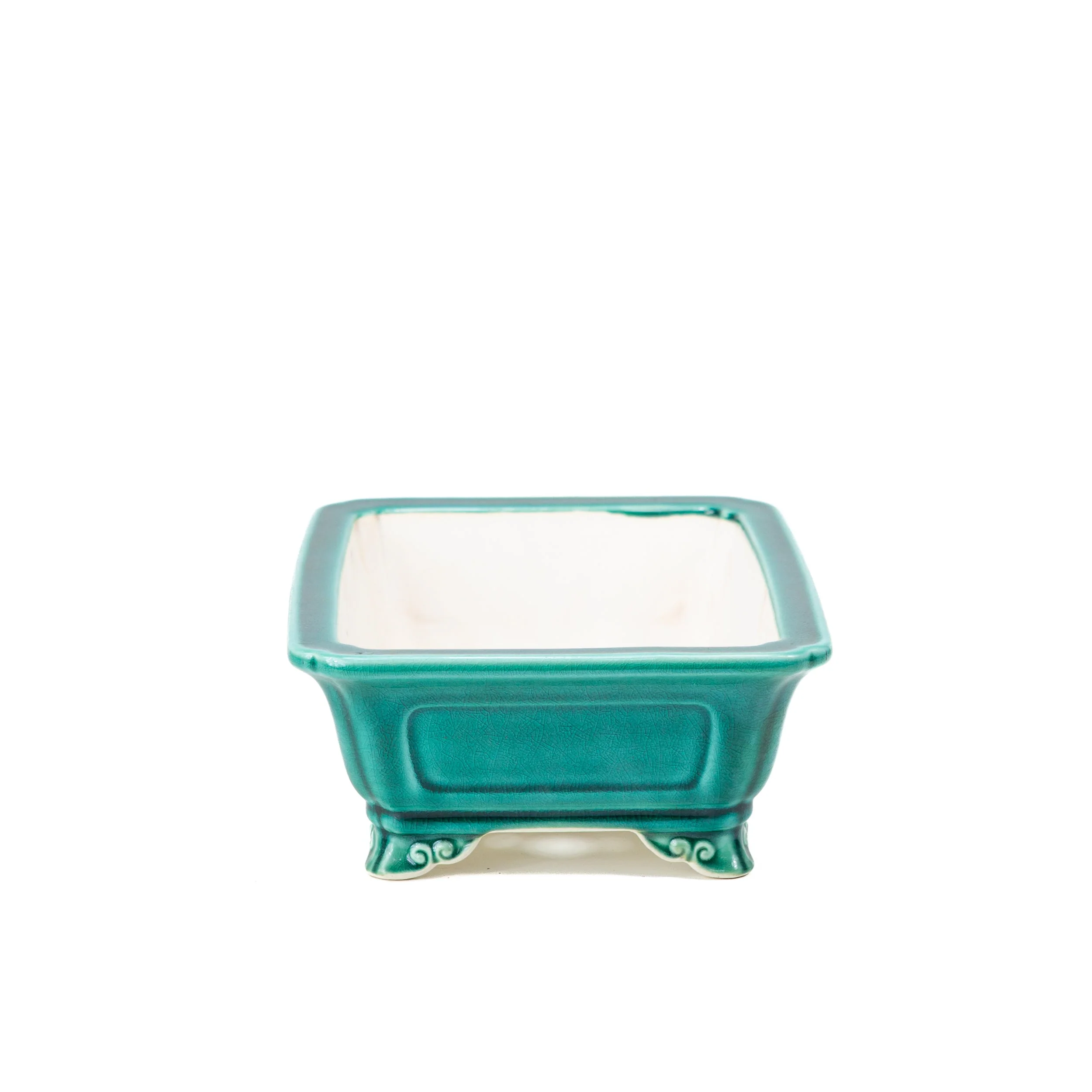 Bonsai Yixing pot groen rechthoek 27cm - Image 2