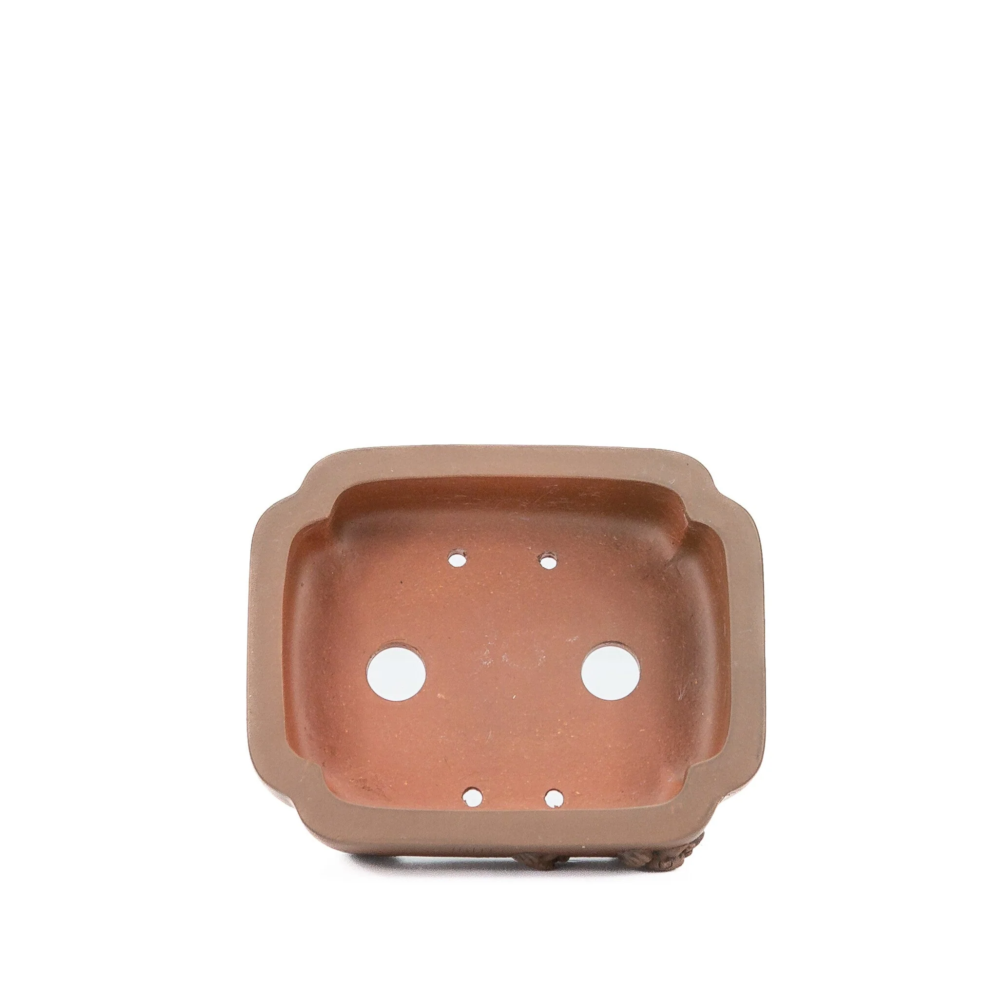 Bonsai pot Yixing ongeglazuurd mokko krab 13cm - Image 6