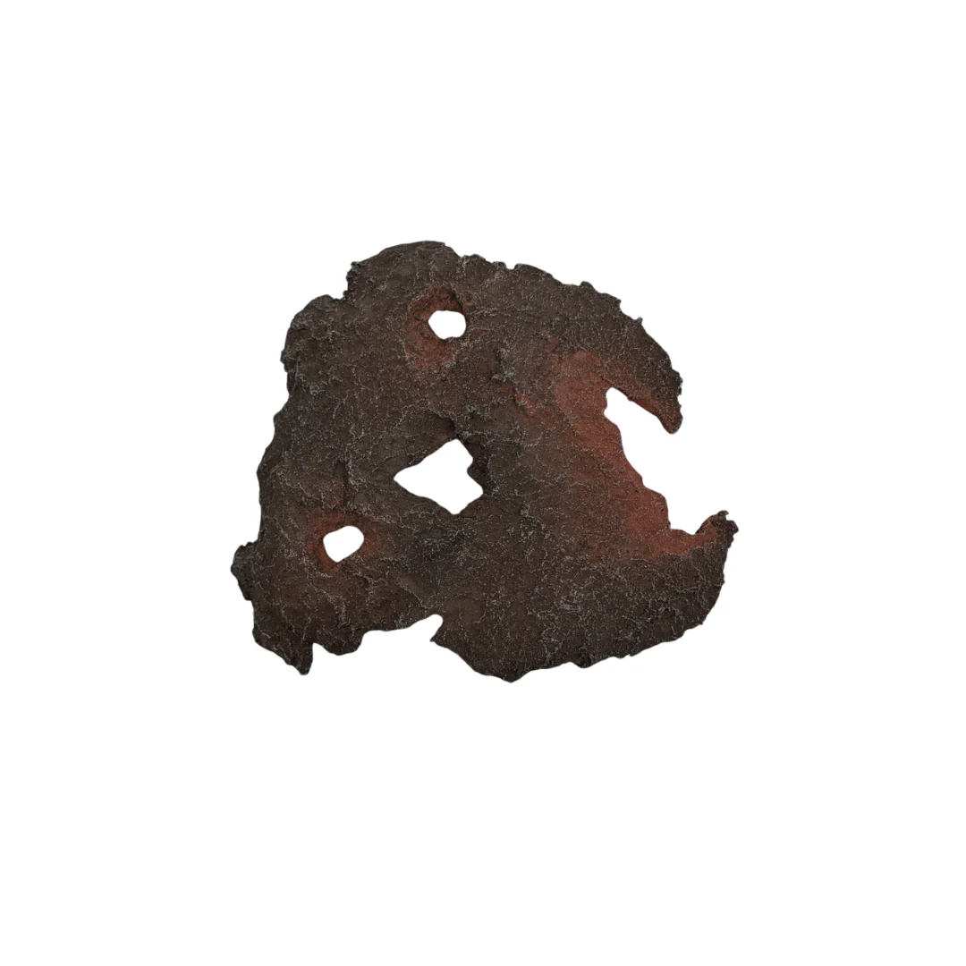 Bonsai slab bruin met rode accenten 18cm - Image 7
