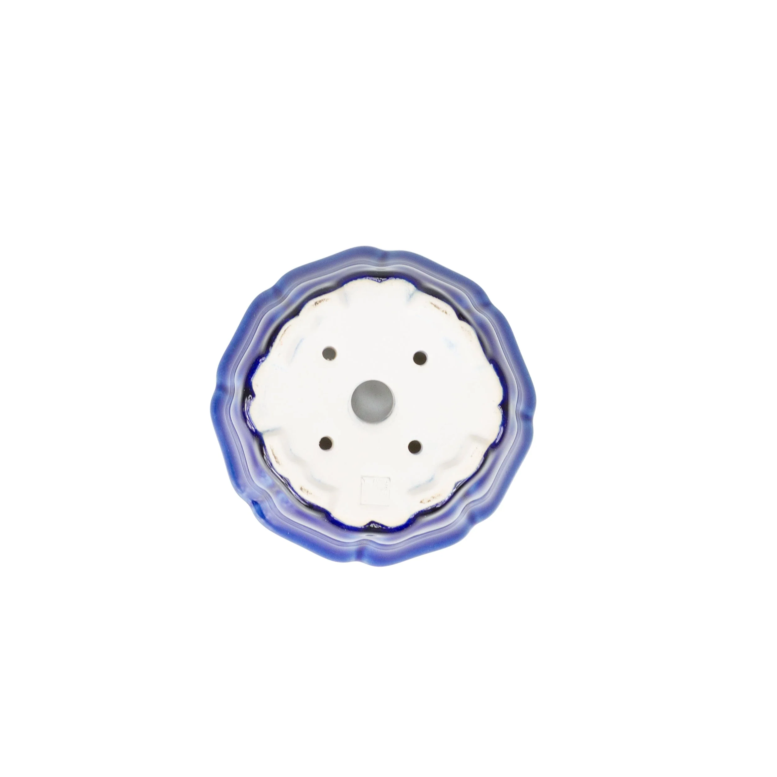Bonsai Yixing pot blauw lotus 13cm - Image 3
