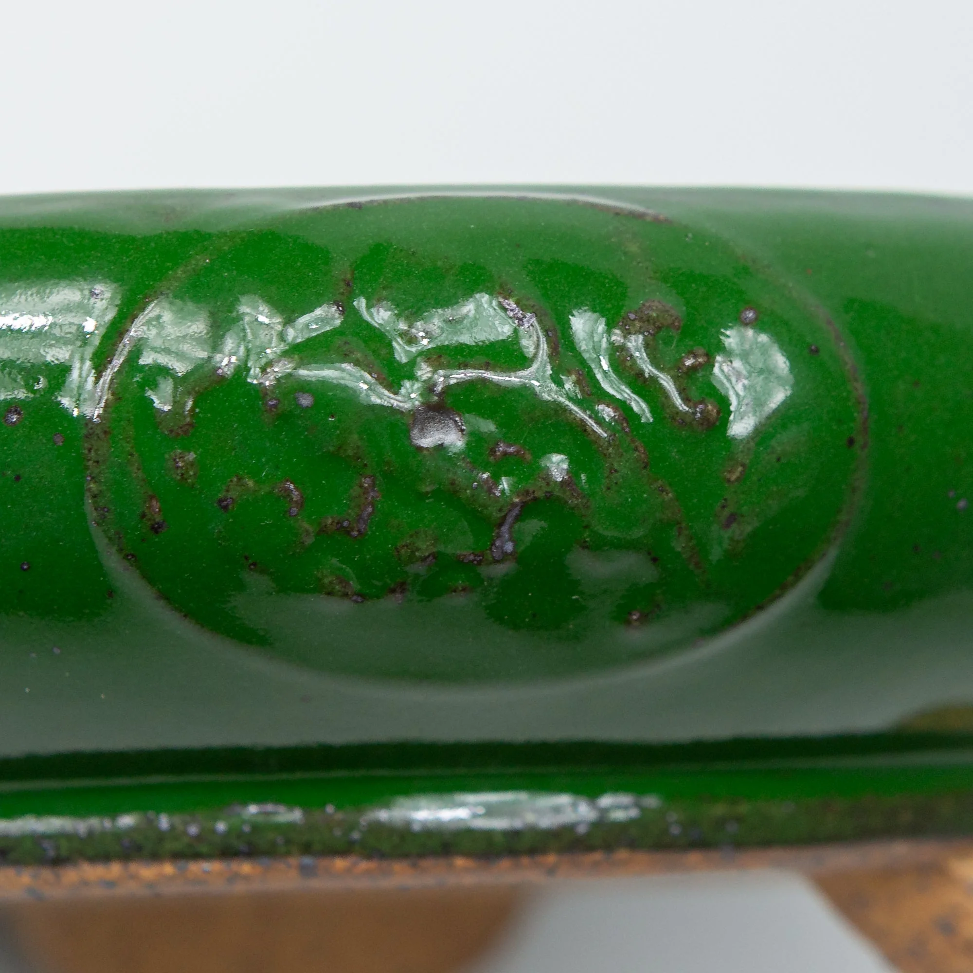 Bonsai Yixing pot donker groen rond 18cm - Image 4