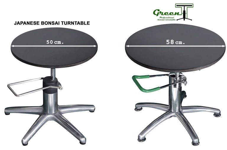 Green T Hydraulic Lift Bonsai Ronde Draaitafel PLUS - Image 3