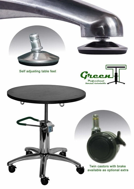 Green T Hydraulic Lift Bonsai Ronde Draaitafel PLUS - Image 4