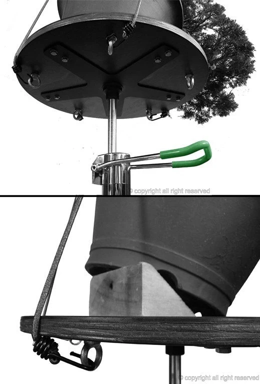 Green T Hydraulic Lift Bonsai Ronde Draaitafel PLUS - Image 6